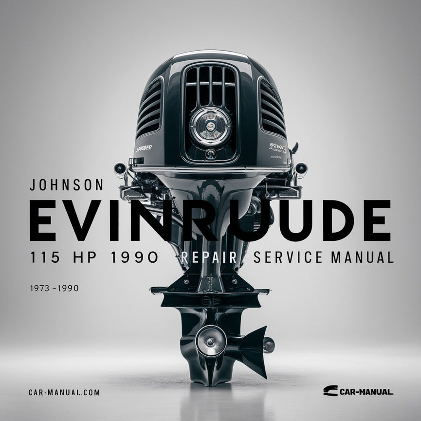 Johnson Evinrude 115 HP 1973-1990 Repair Service Manual