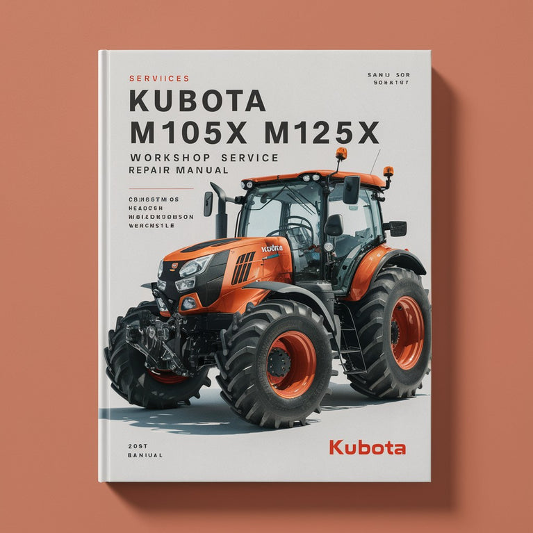 KUBOTA M95X M105X M125X Tractor Workshop Service Repair Manual