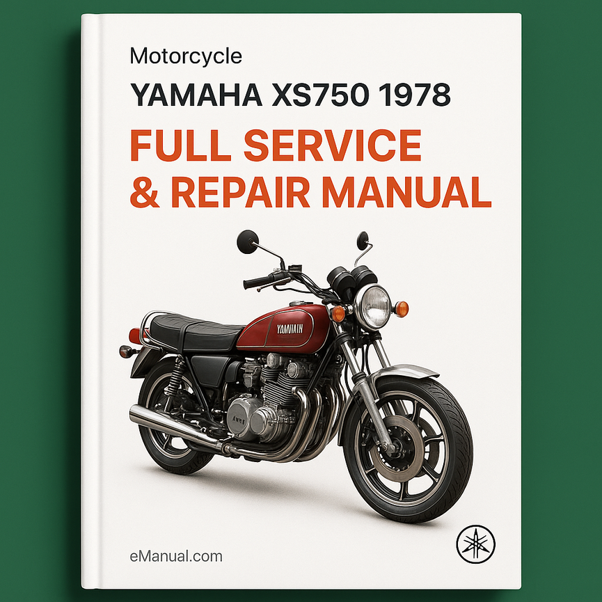 Yamaha Xs750 1978 Full Service Repair Manual