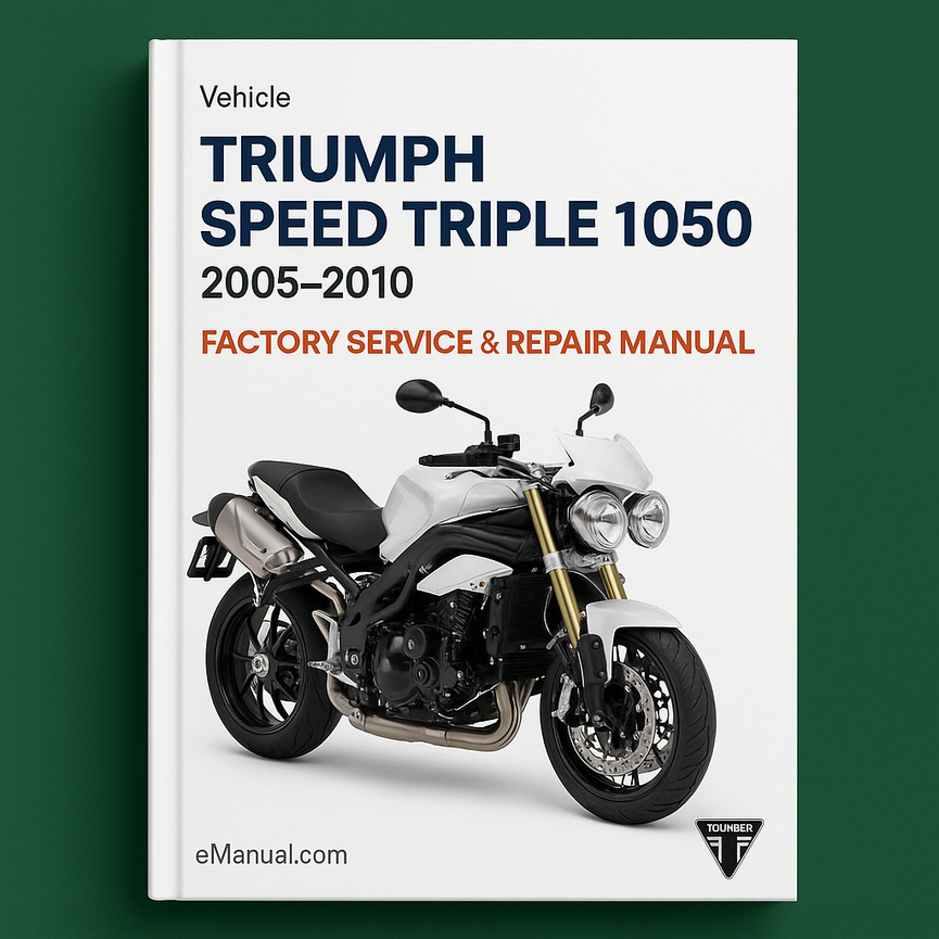 Triumph Speed Triple 1050 2005-2010 Factory Service Repair Manual