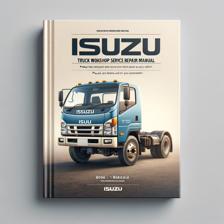 Isuzu N Series Truck Workshop Service Repair Manual