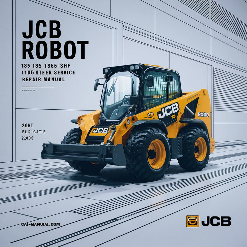 JCB Robot 185 185HF 1105 1105HF Skid Steer Service Repair Manual