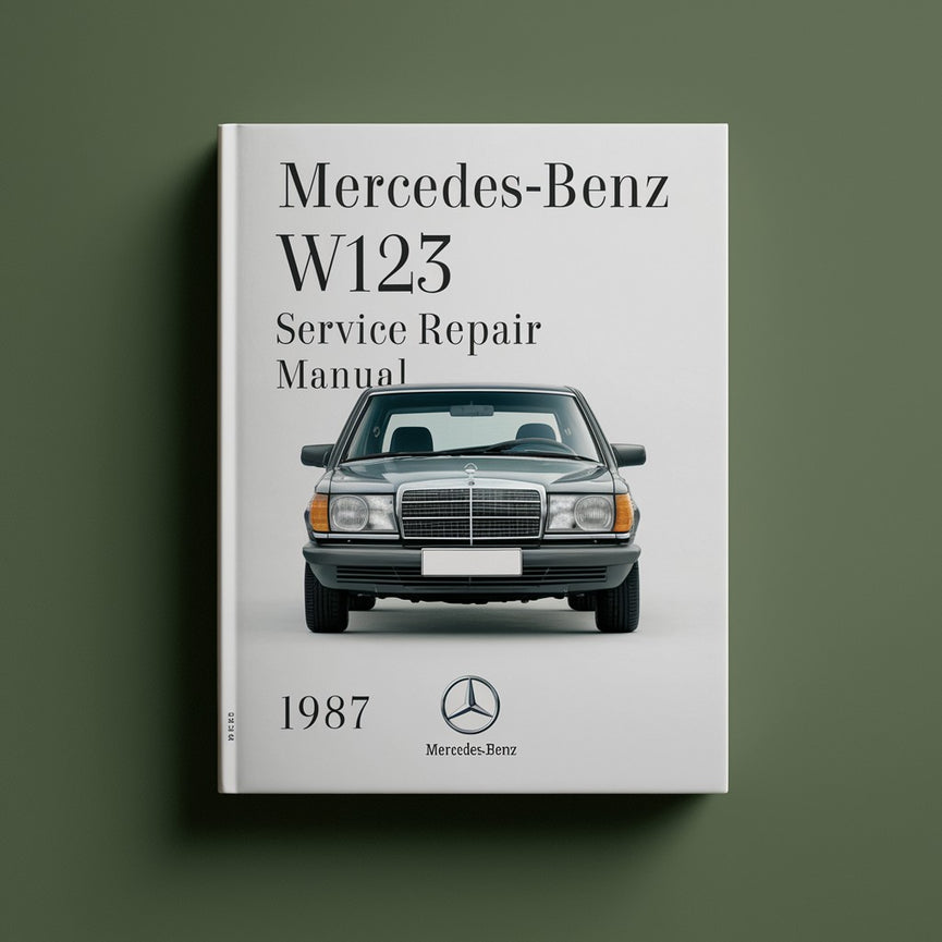 Mercedes-Benz W123 Service Repair Manual PDF Download