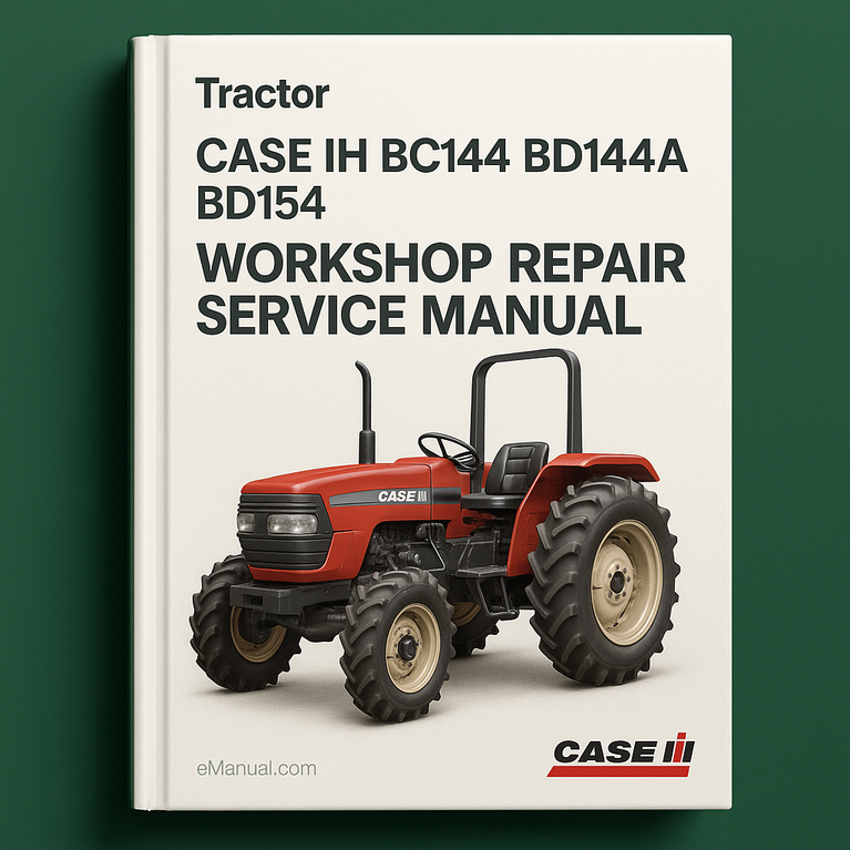 Case IH BC144 BD144A BD154 Workshop Repair Service Manual