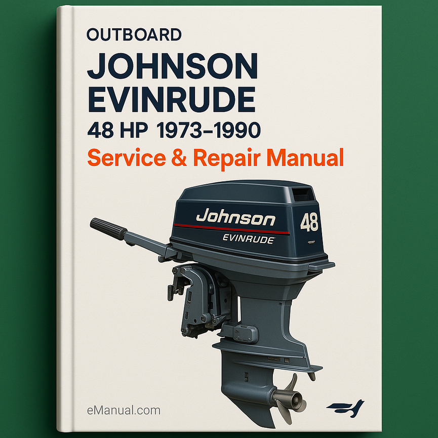Johnson Evinrude 48 HP 1973-1990 Service Repair Manual