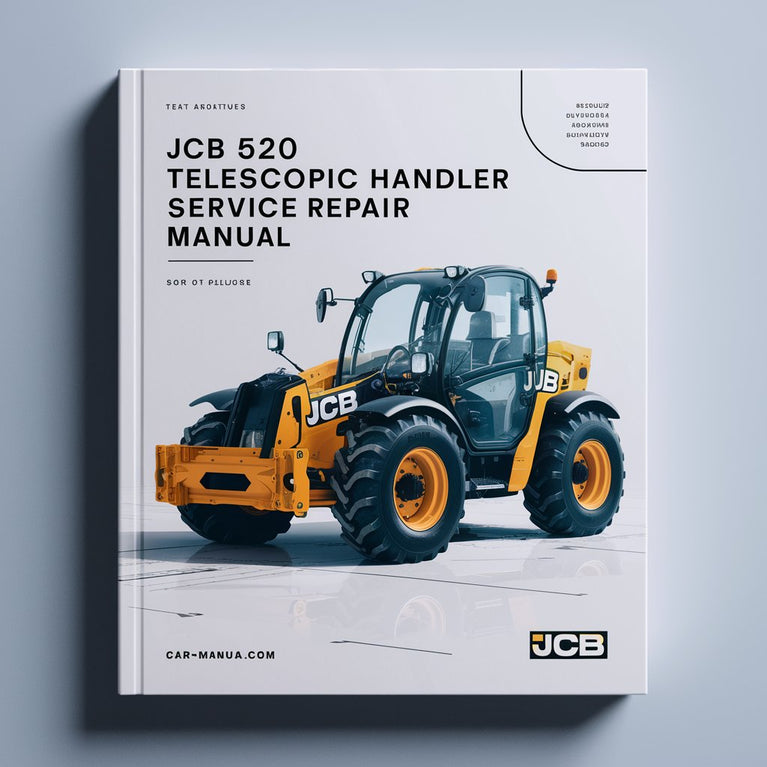 JCB 520 Telescopic Handler Service Repair Manual