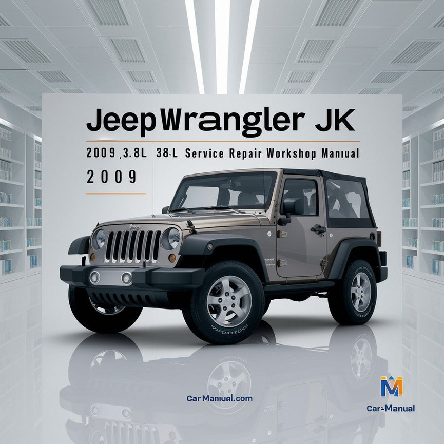 Jeep Wrangler JK 2.8L 3.8L 2009 Service Repair Workshop Manual PDF Download