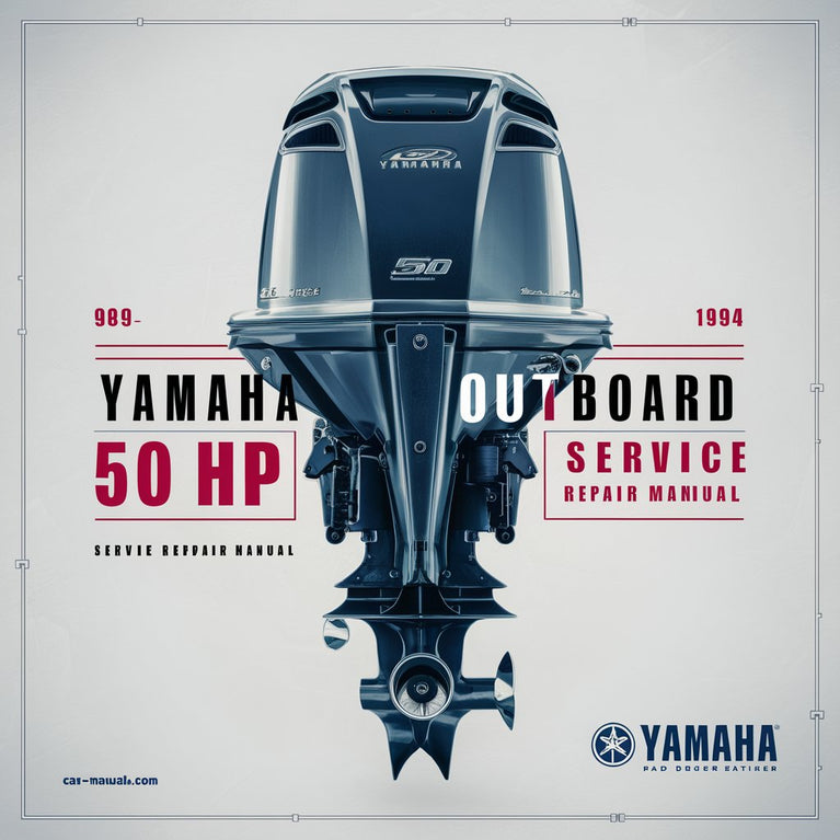 Yamaha 50 HP Outboard 1989-1994 Service Repair Manual