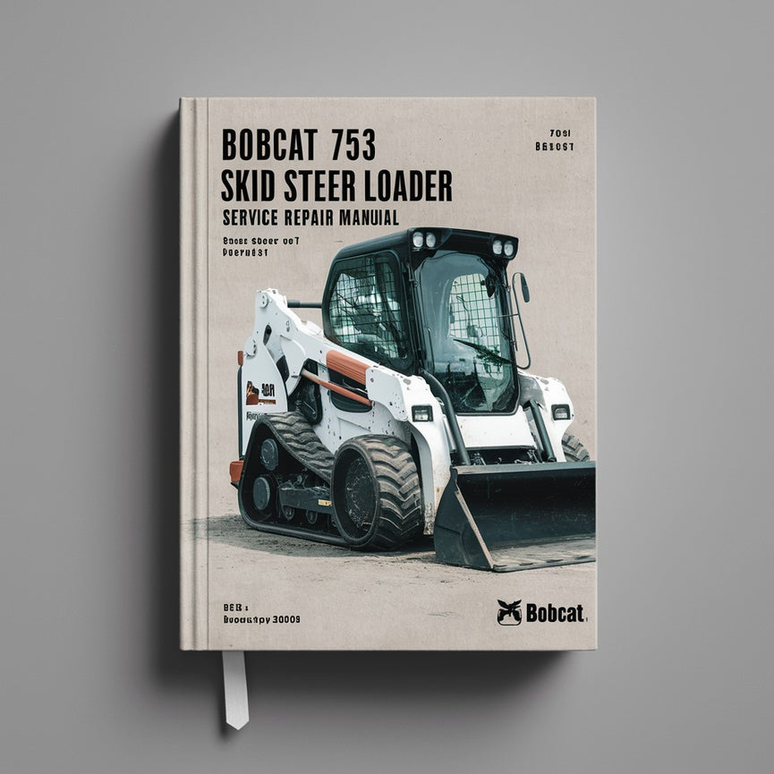 Bobcat 753 Skid Steer Loader Service Repair Manual