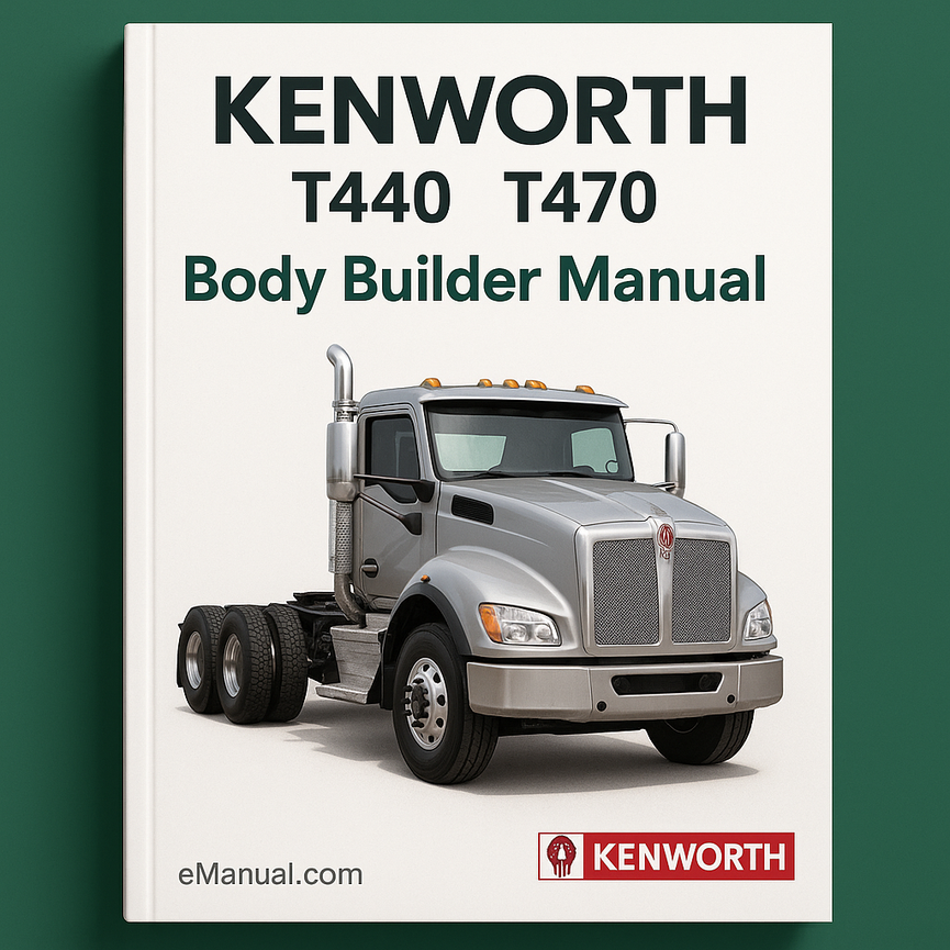 Kenworth Truck T440 T470 Karosseriebauanleitung PDF-Download