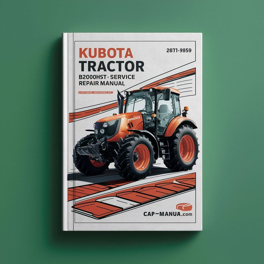 Kubota Tractor B6200hst B7200hst Workshop /Service Manual PDF Download