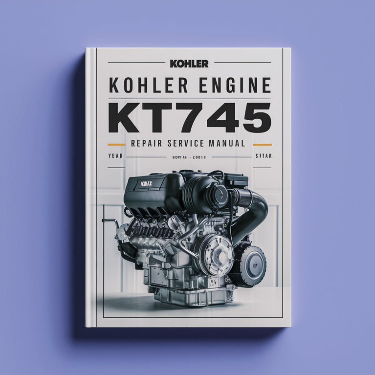 Kohler Engine KT745 Repair Service Manual