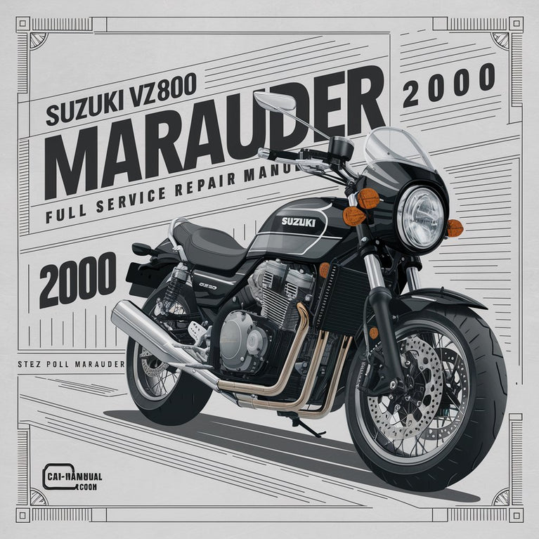 Suzuki VZ800 Marauder 2000 Full Service Repair Manual