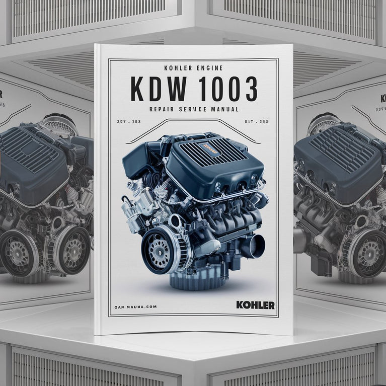 Kohler Engine KDW 1003 Repair Service Manual