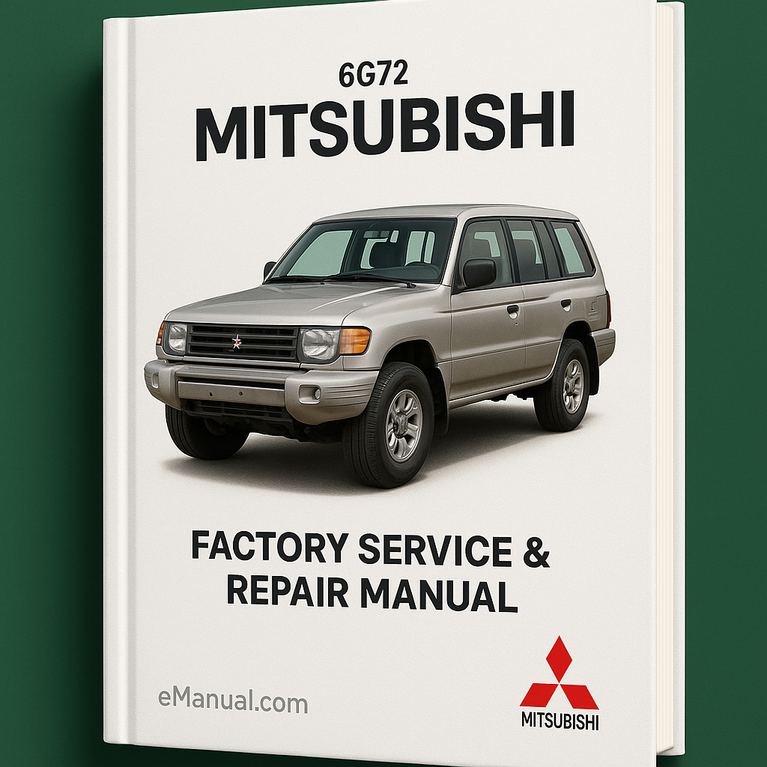 Mitsubishi 6G72 Factory Service Repair Manual
