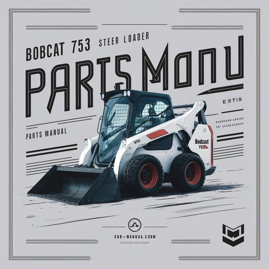 BOBCAT 753 Minicargadora SN 515811001-29999 Manual de piezas Descargar PDF