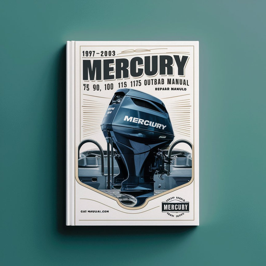 1997-2003 Mercury 75 90 100 115 125HP 2 Stroke Outboard Repair Manual PDF Download