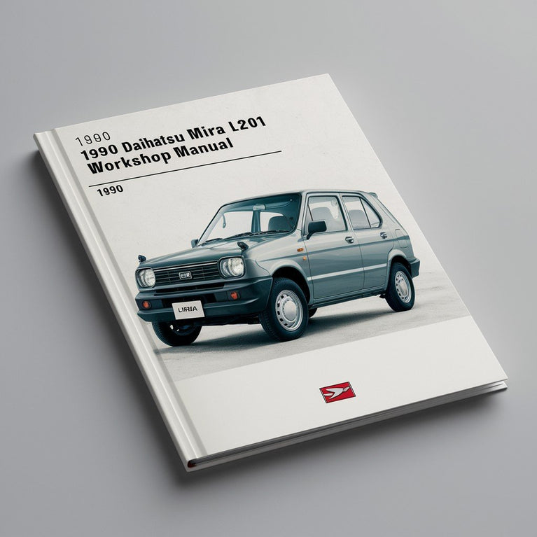 1990 Daihatsu Mira L201 Workshop Manual PDF Download