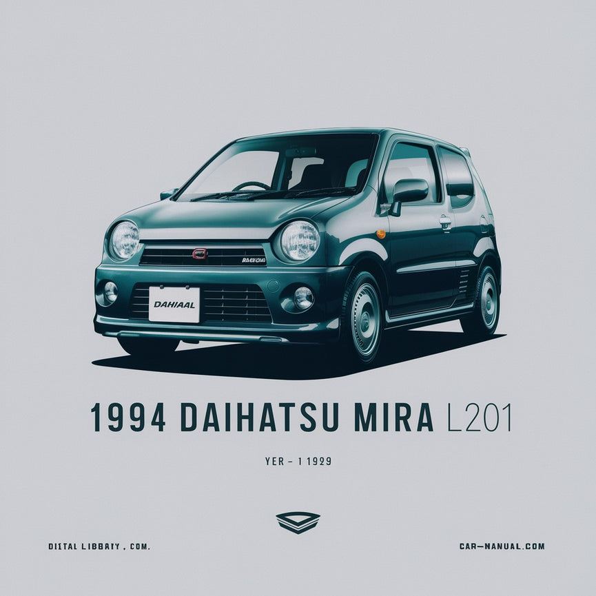 1994 Daihatsu Mira L201 Werkstatthandbuch PDF-Download