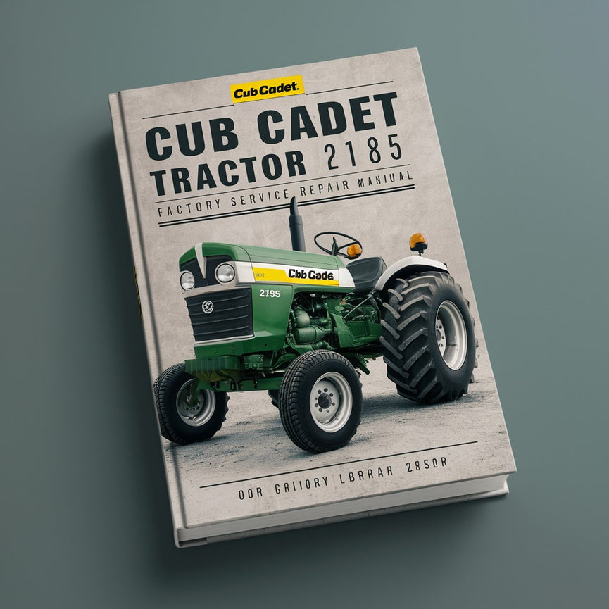 Cub Cadet Tractor 2185 Factory Service Repair Manual