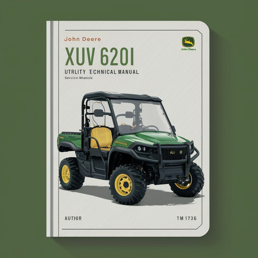 Manual técnico de servicio de vehículos utilitarios John Deere XUV 620i Gator (TM1736)