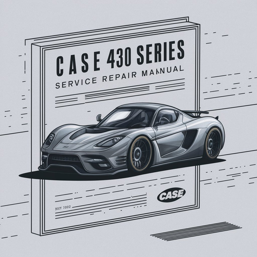 Manual de servicio de la serie CASE 430 Descargar PDF