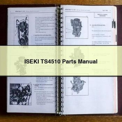 ISEKI TS4510 Parts Manual