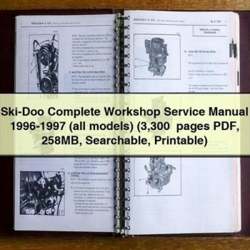 Ski-Doo Complete Workshop Service Repair Manual 1996-1997 (all models) (3 300+ pages 258MB Searchable )