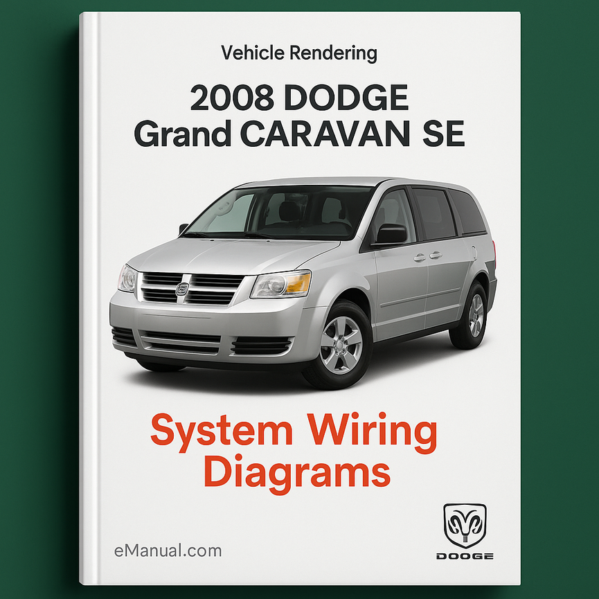 2008 DODGE Grand CARAVAN SE System Wiring DiagramS