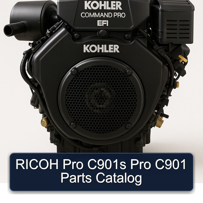 Kohler Command Pro EFI Models Ricoh C901S C901 Parts Catalog PDF