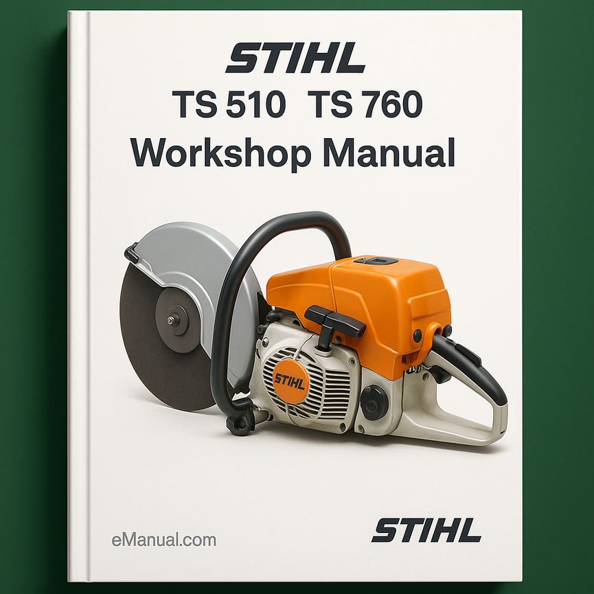 Stihl TS510 TS760 Workshop Manual