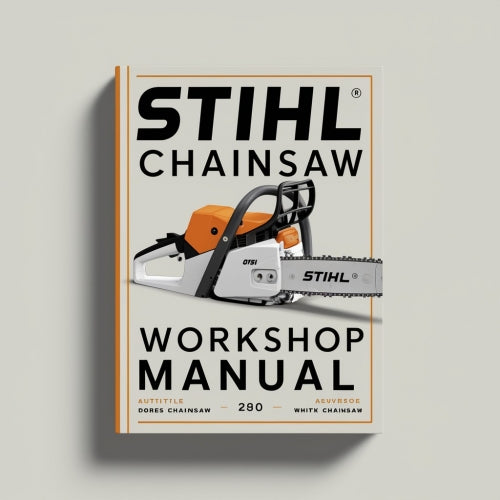 Stihl 041 Chainsaw Workshop Manual PDF Download