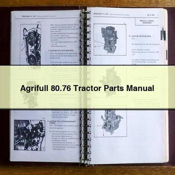 Agrifull 80.76 Tractor Parts Manual
