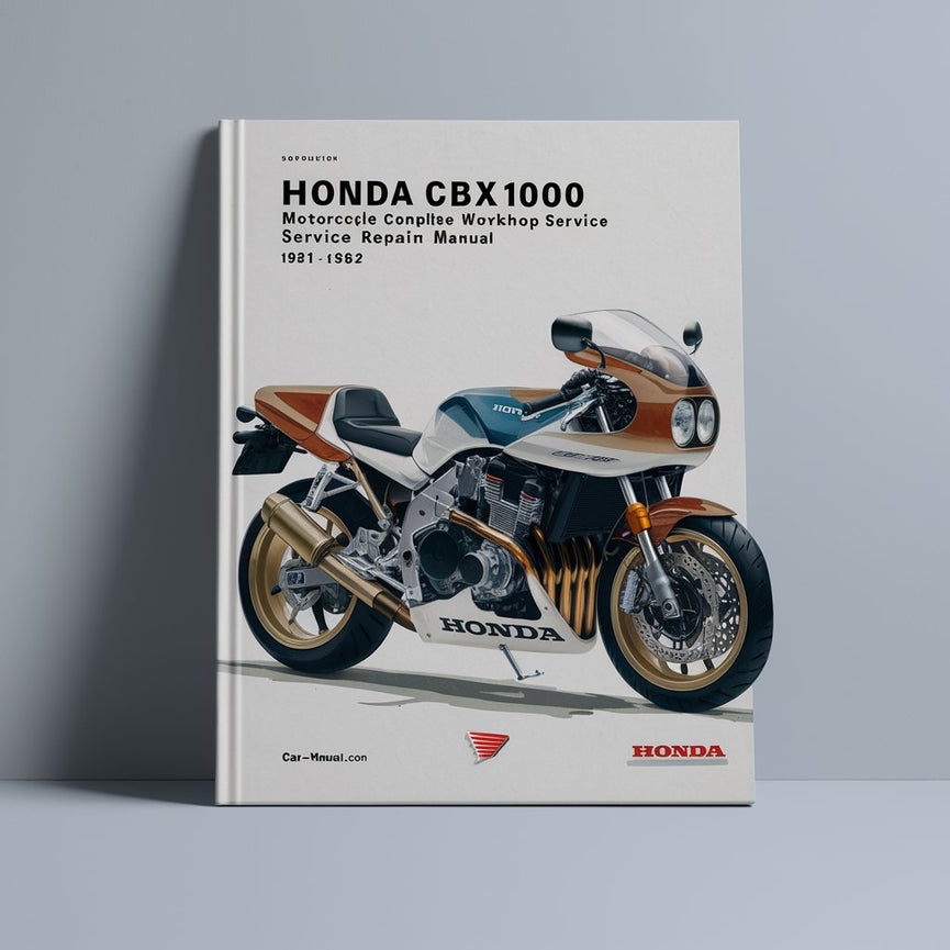 Honda CBX1000 Motorcycle Complete Workshop Service Repair Manual 1981 1982 PDF Download