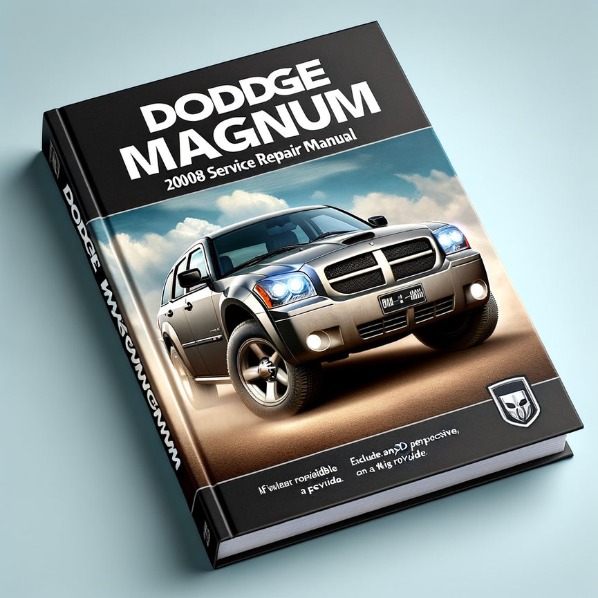 Dodge Magnum 2005-2008 Service Repair Manual