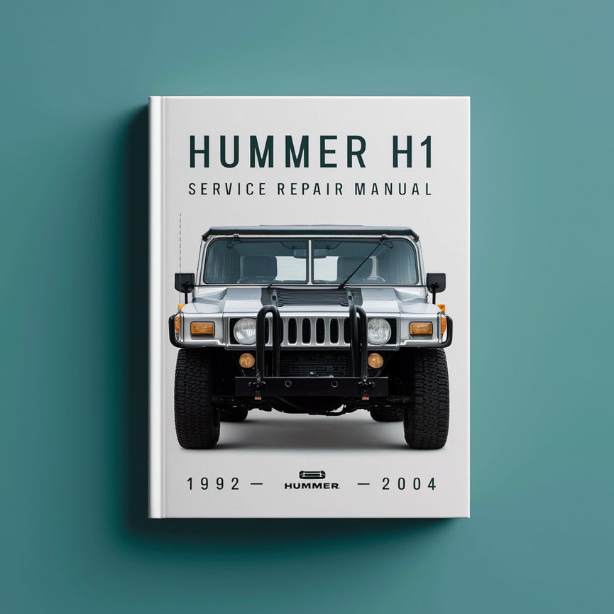 Hummer H1 1992-2004 Service Repair Manual PDF Download