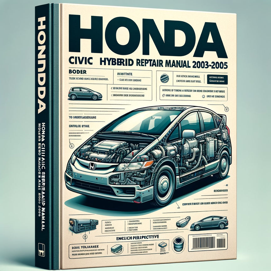 Honda Civic Hybrid Service Repair Manual 2003-2005