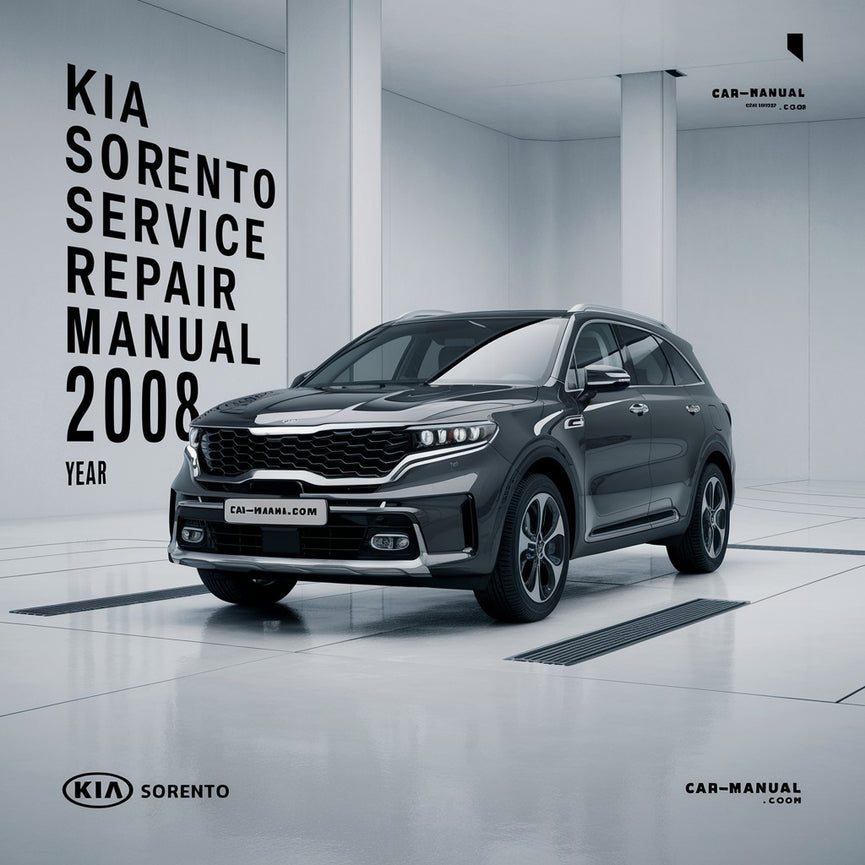 Kia Sorento Service Repair Manual 2003-2008