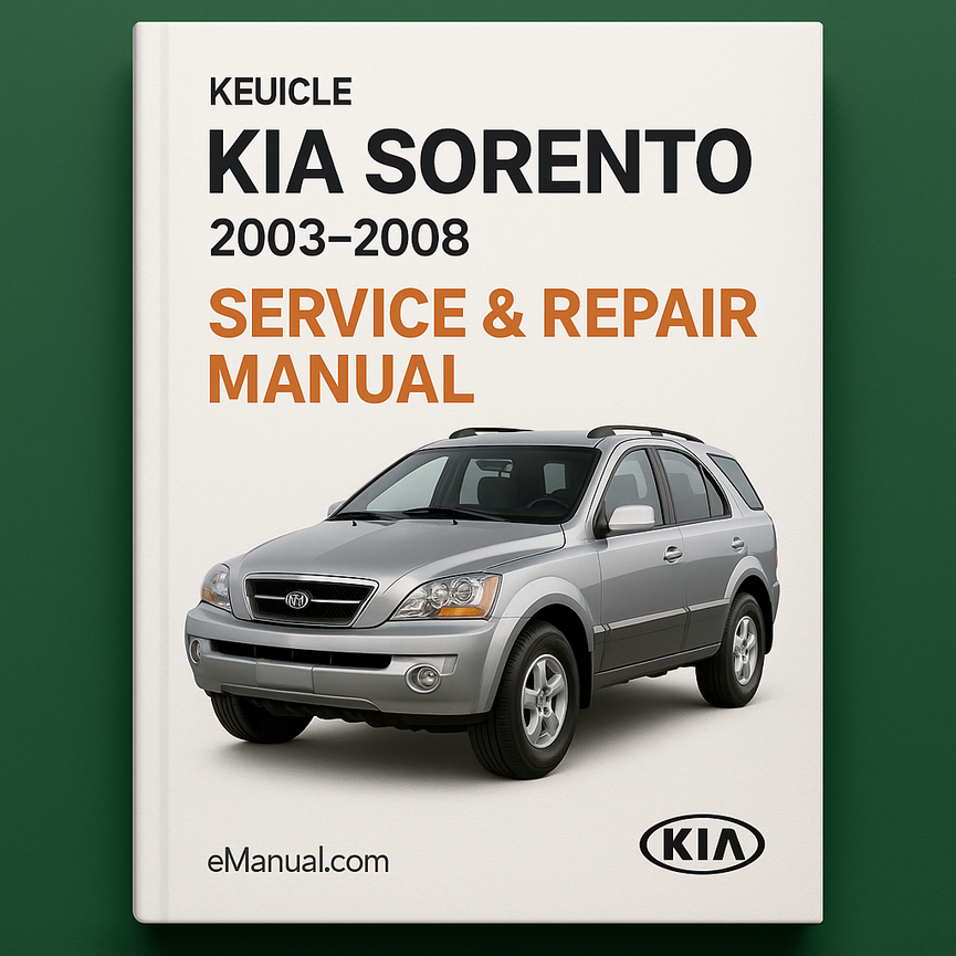 Kia Sorento Service Repair Manual 2003-2008