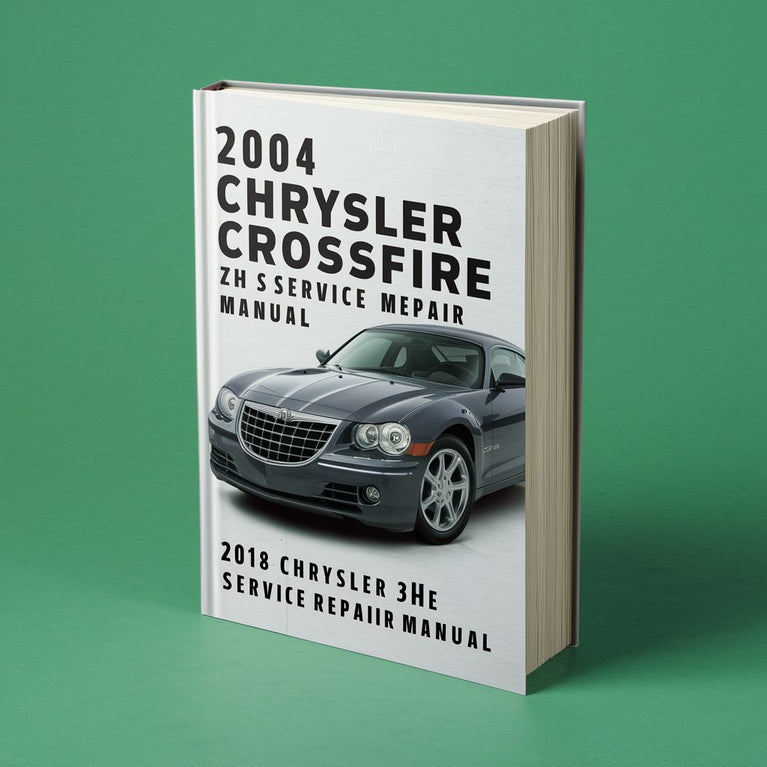 2004 Chrysler Crossfire ZH Service Repair Manual