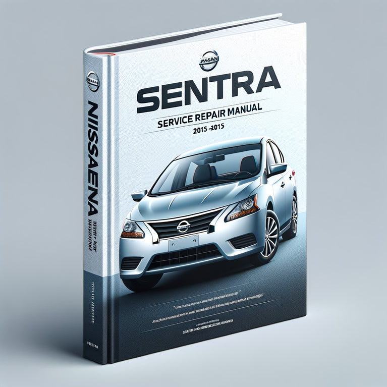 Manual de reparación de servicio Nissan Sentra 2013-2015