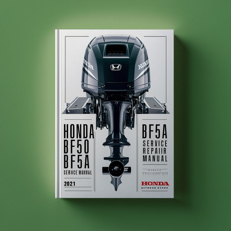 Honda BF50 BF5A Outboard motors Service Repair Manual