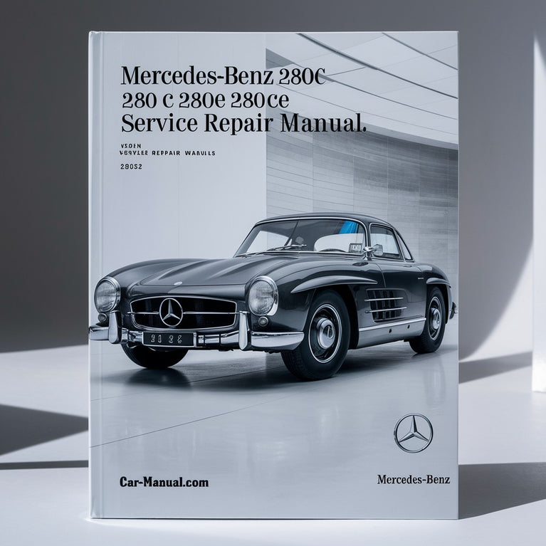 Mercedes-Benz 280 280c 280e 280ce 280s 280se Service Repair Manual (Original Fsm Contains Everything You Will Need To Repair Maintain Your Vehicle perfect For Diy)