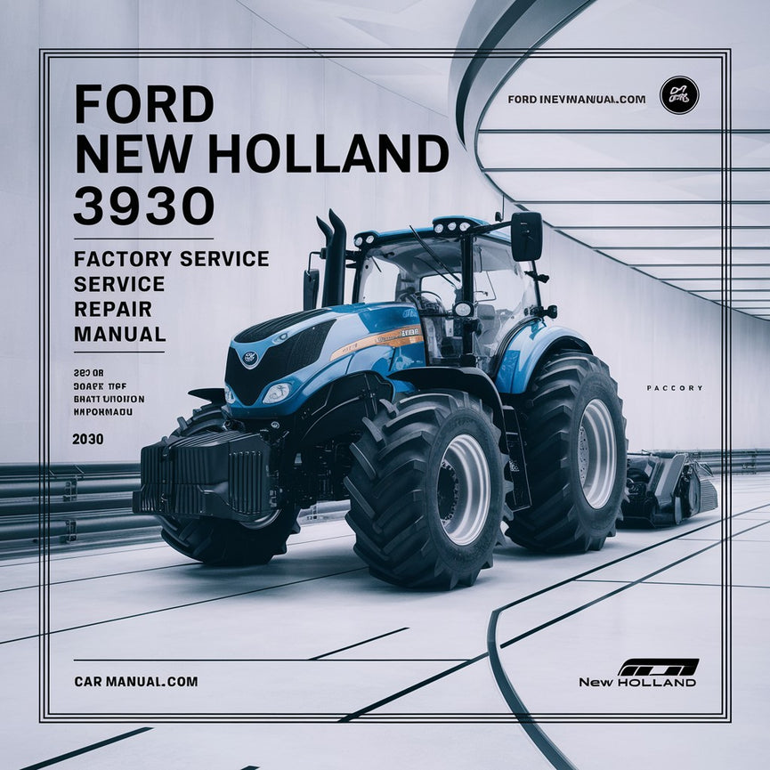 Ford New Holland 3930 Werkswartungs- und Reparaturhandbuch