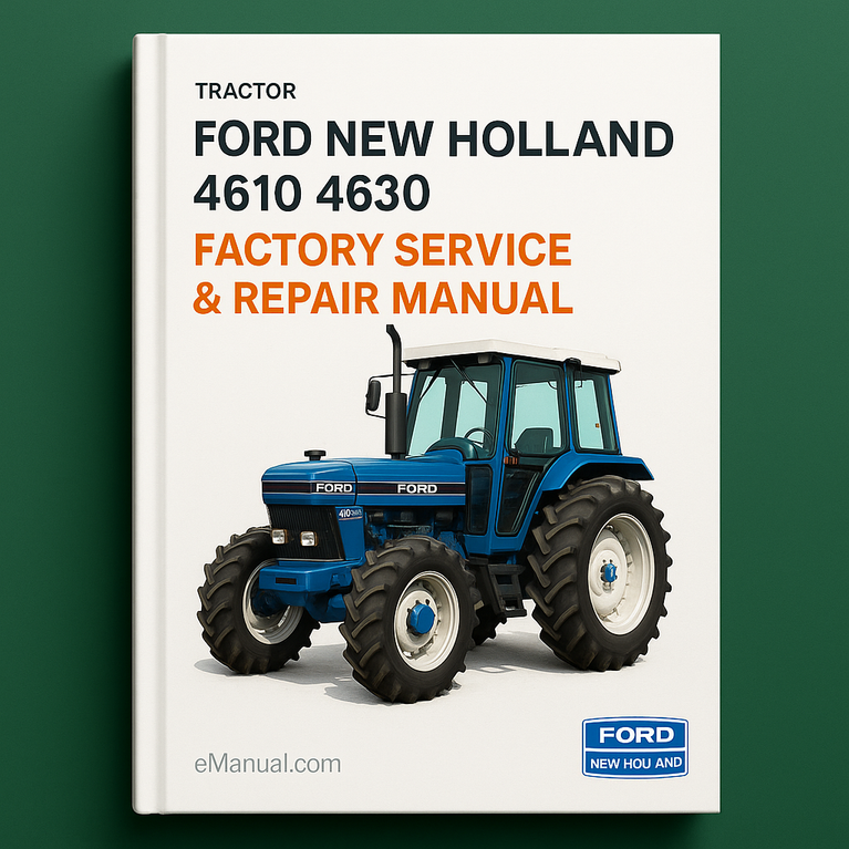 Ford New Holland 4610 4630 Factory Service Repair Manual