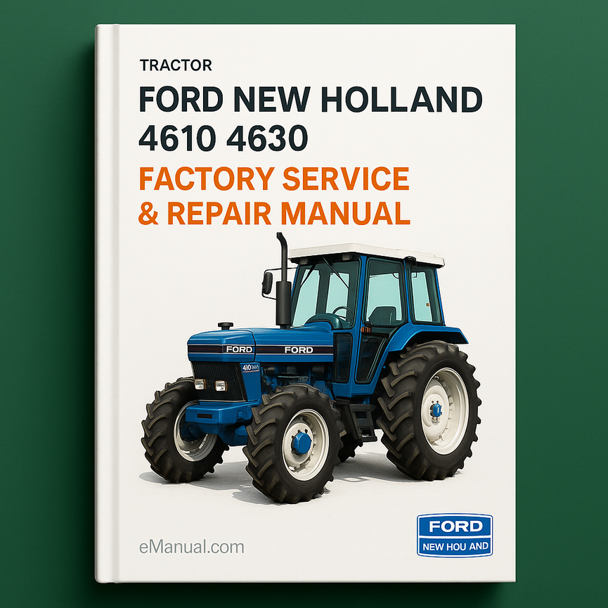 Ford New Holland 4610 4630 Factory Service Repair Manual