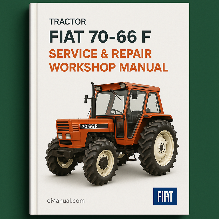 Fiat 70-66 F Tractor Service Repair Workshop Manual