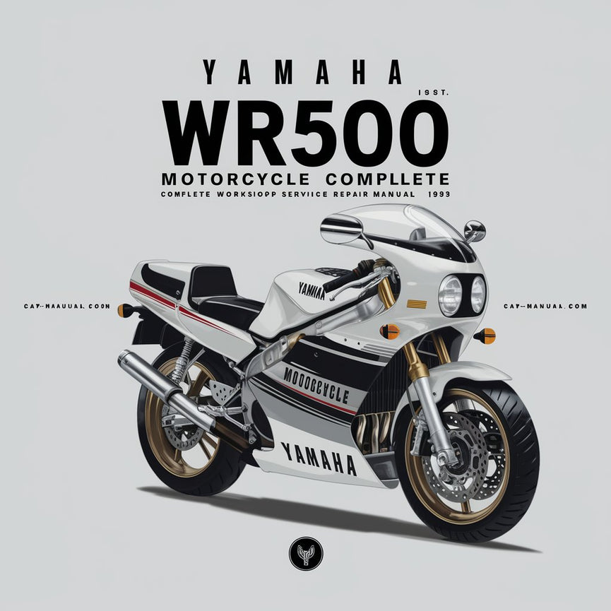 Yamaha WR500 Motorcycle Complete Workshop Service Repair Manual 1993