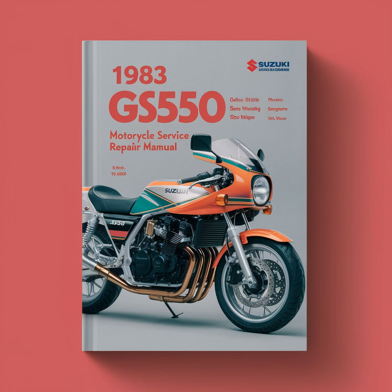 1983 Suzuki GS550 Motorcycle Service Repair Manual PDF Download