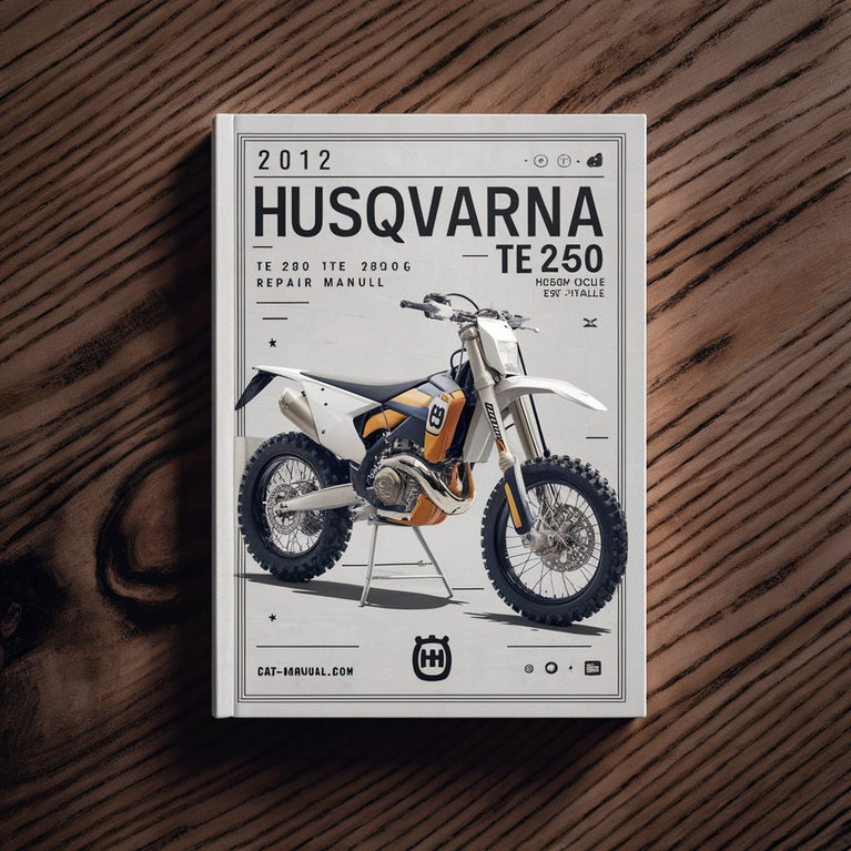 2012 Husqvarna TE 250 TE 310 TC 250 TXC 250 TXC 310 Motorcycle Service Repair Manual